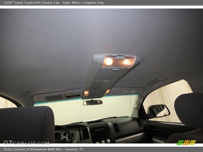 Super White / Graphite Gray 2008 Toyota Tundra SR5 Double Cab