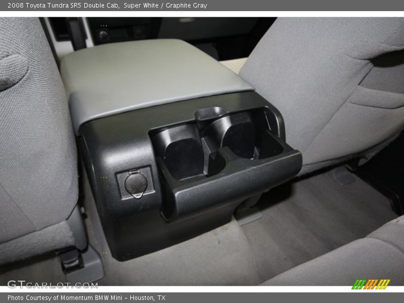 Super White / Graphite Gray 2008 Toyota Tundra SR5 Double Cab