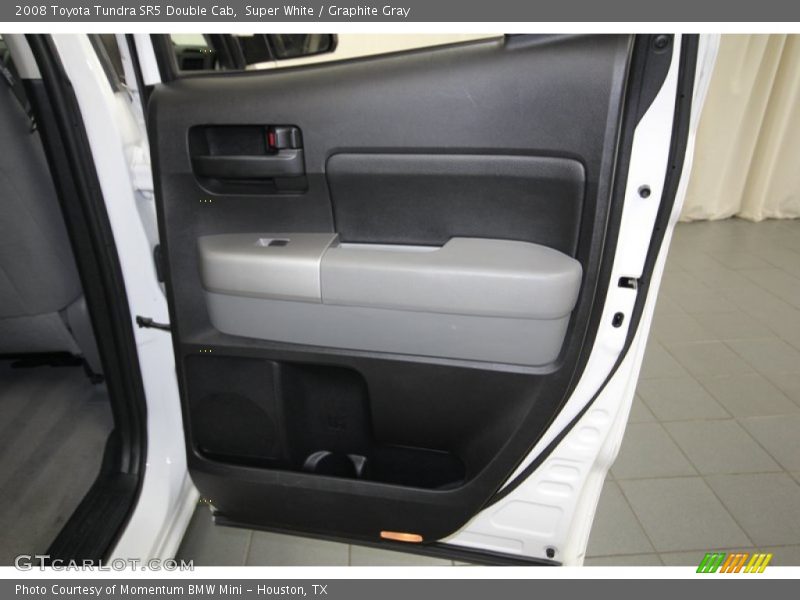 Super White / Graphite Gray 2008 Toyota Tundra SR5 Double Cab