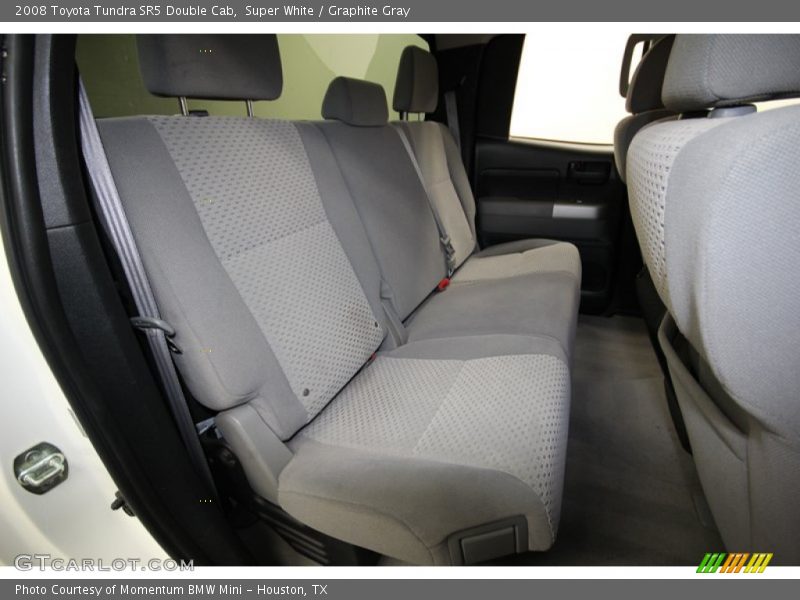 Super White / Graphite Gray 2008 Toyota Tundra SR5 Double Cab