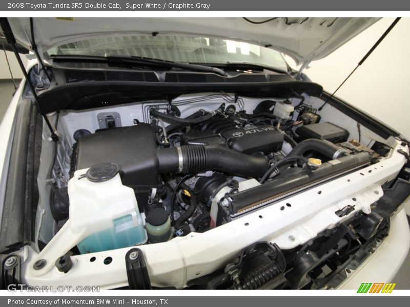 Super White / Graphite Gray 2008 Toyota Tundra SR5 Double Cab