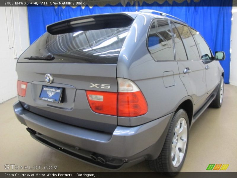 Steel Grey Metallic / Black 2003 BMW X5 4.4i