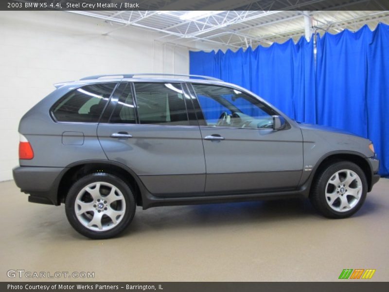 Steel Grey Metallic / Black 2003 BMW X5 4.4i