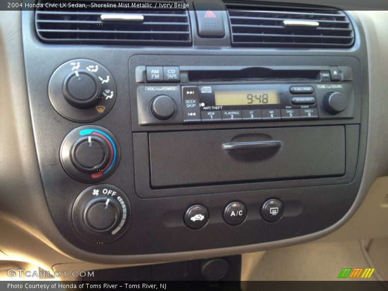 Controls of 2004 Civic LX Sedan