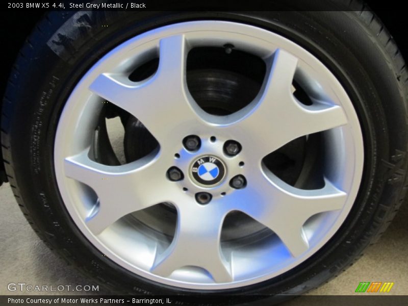 Steel Grey Metallic / Black 2003 BMW X5 4.4i