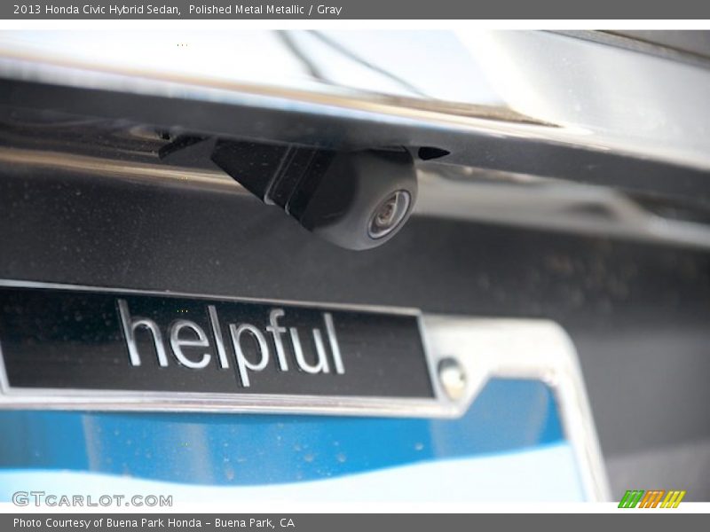 Polished Metal Metallic / Gray 2013 Honda Civic Hybrid Sedan