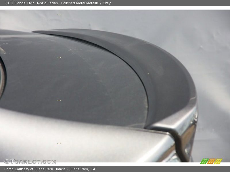 Polished Metal Metallic / Gray 2013 Honda Civic Hybrid Sedan