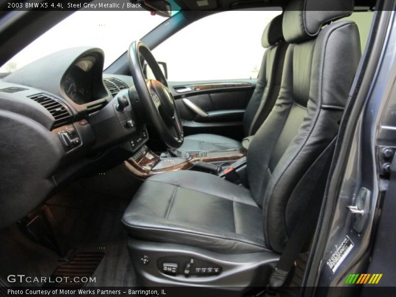  2003 X5 4.4i Black Interior