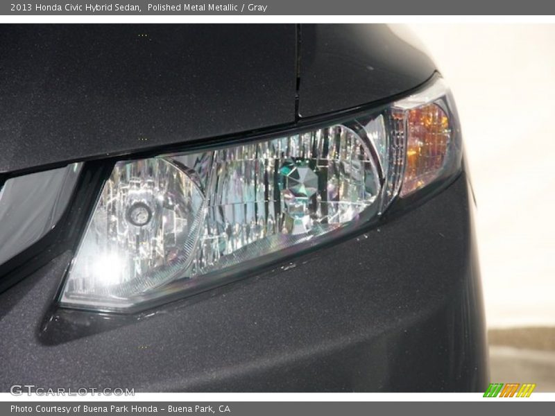 Polished Metal Metallic / Gray 2013 Honda Civic Hybrid Sedan