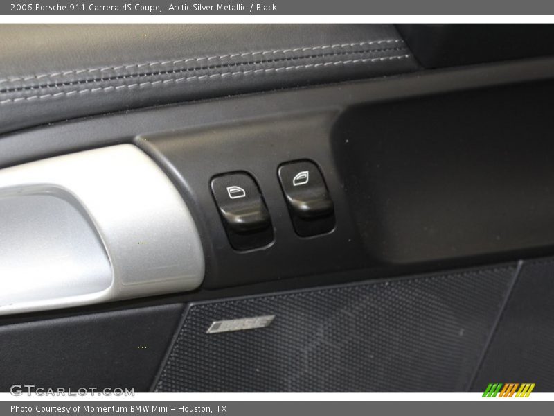 Arctic Silver Metallic / Black 2006 Porsche 911 Carrera 4S Coupe