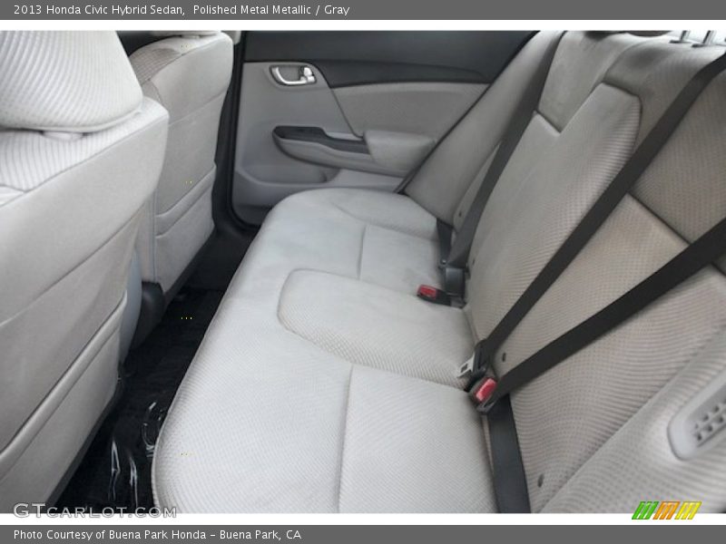 Polished Metal Metallic / Gray 2013 Honda Civic Hybrid Sedan