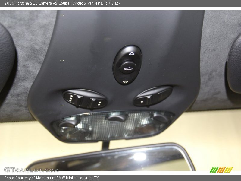 Arctic Silver Metallic / Black 2006 Porsche 911 Carrera 4S Coupe