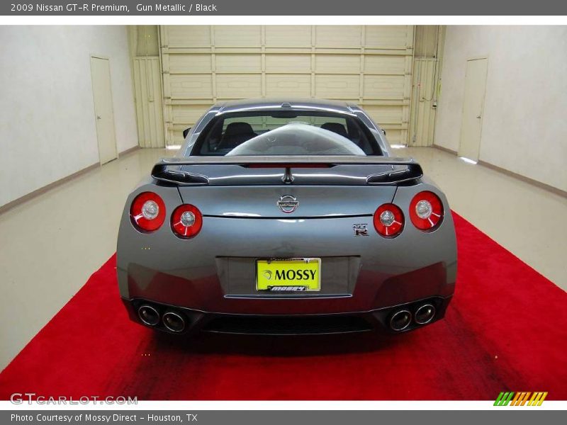 Gun Metallic / Black 2009 Nissan GT-R Premium