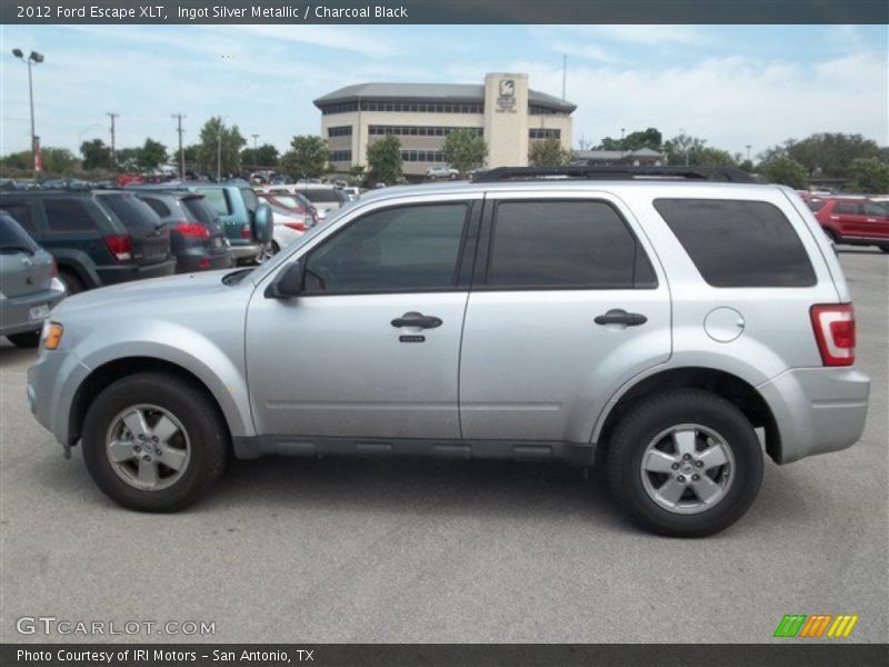 Ingot Silver Metallic / Charcoal Black 2012 Ford Escape XLT