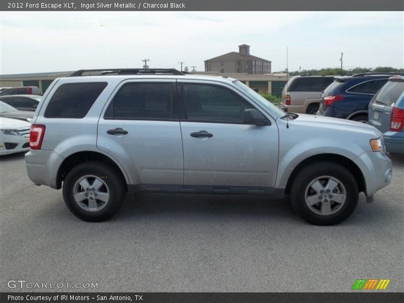 Ingot Silver Metallic / Charcoal Black 2012 Ford Escape XLT