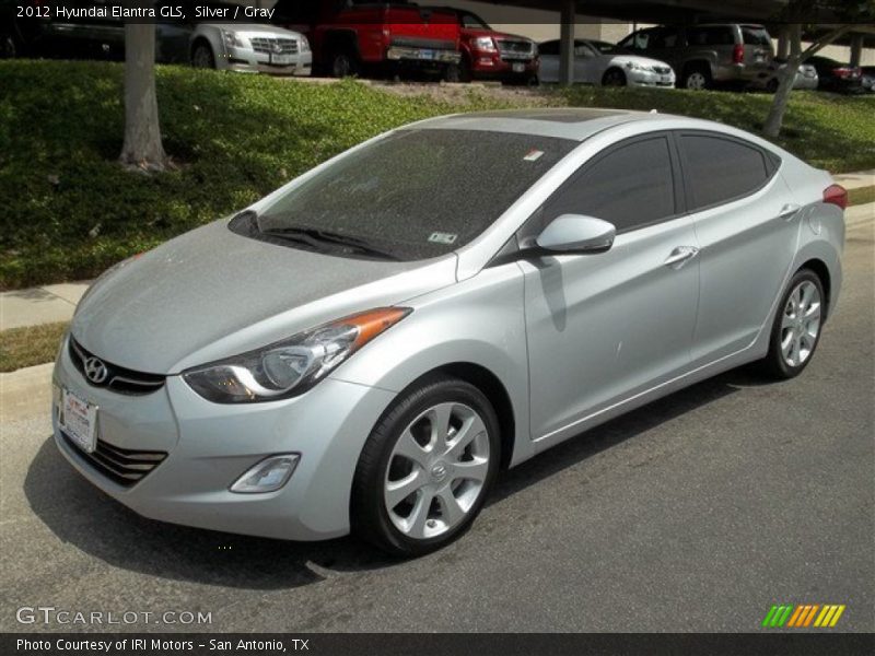 Silver / Gray 2012 Hyundai Elantra GLS