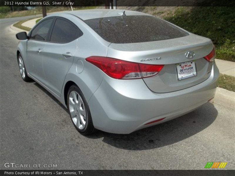 Silver / Gray 2012 Hyundai Elantra GLS