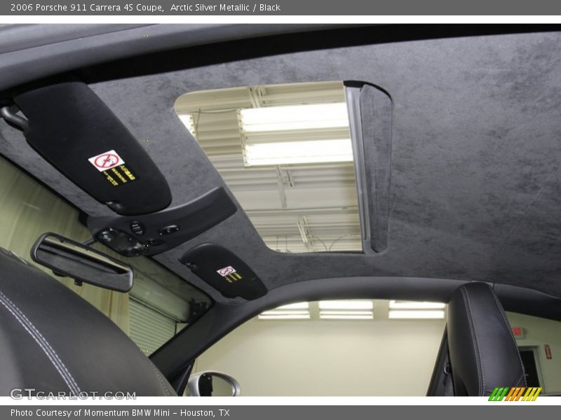 Arctic Silver Metallic / Black 2006 Porsche 911 Carrera 4S Coupe