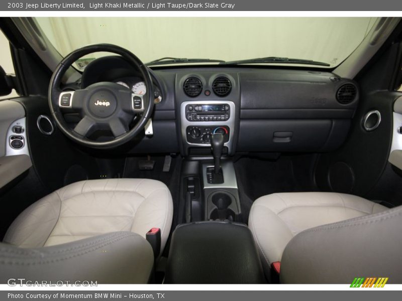 Light Khaki Metallic / Light Taupe/Dark Slate Gray 2003 Jeep Liberty Limited