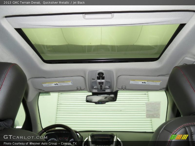 Quicksilver Metallic / Jet Black 2013 GMC Terrain Denali