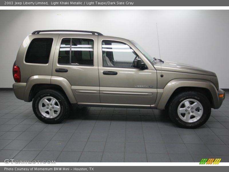 Light Khaki Metallic / Light Taupe/Dark Slate Gray 2003 Jeep Liberty Limited