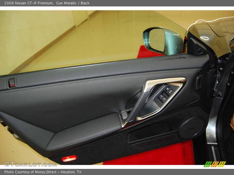 Gun Metallic / Black 2009 Nissan GT-R Premium