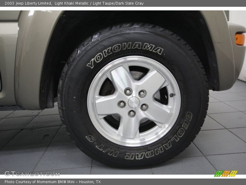 Light Khaki Metallic / Light Taupe/Dark Slate Gray 2003 Jeep Liberty Limited