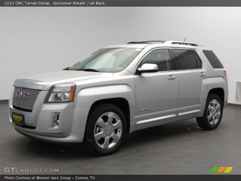 Quicksilver Metallic / Jet Black 2013 GMC Terrain Denali