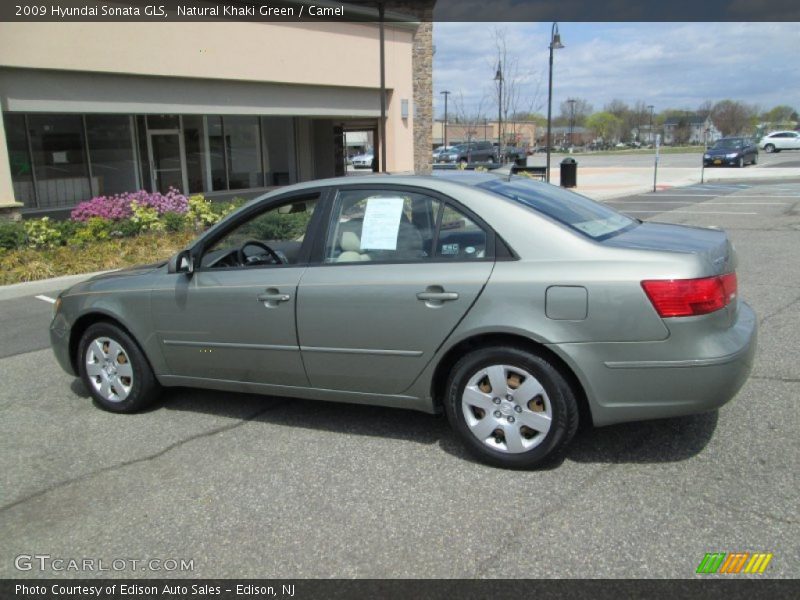 Natural Khaki Green / Camel 2009 Hyundai Sonata GLS