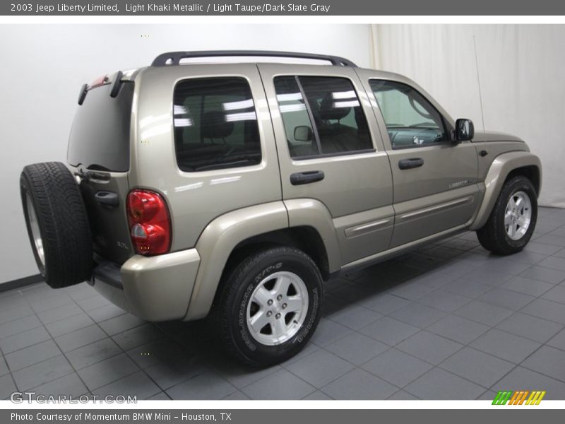 Light Khaki Metallic / Light Taupe/Dark Slate Gray 2003 Jeep Liberty Limited
