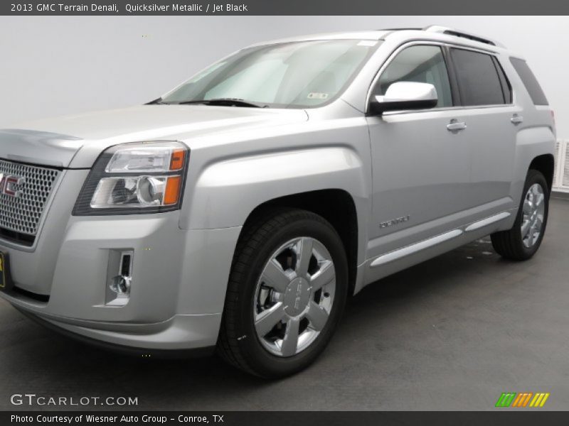 Quicksilver Metallic / Jet Black 2013 GMC Terrain Denali