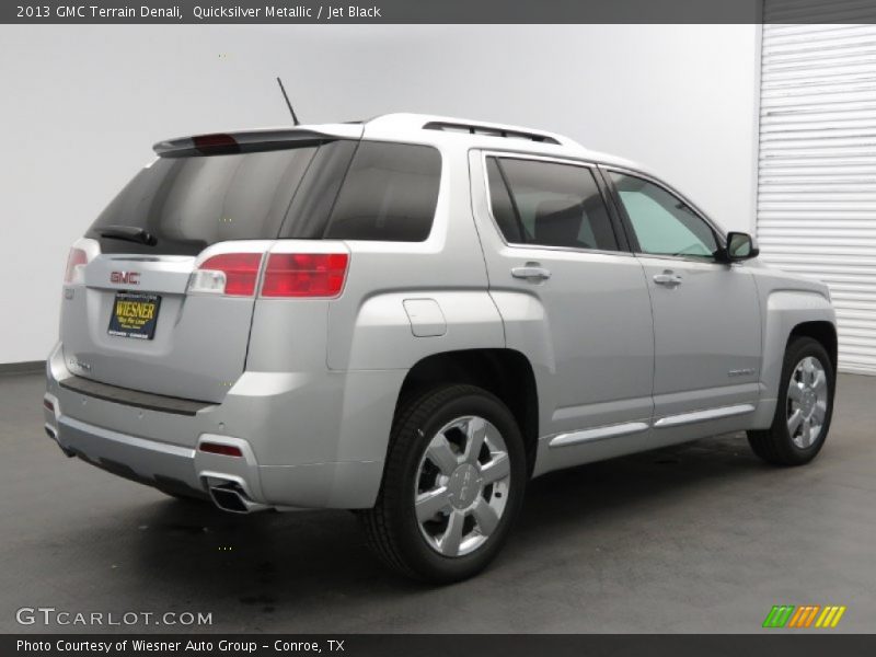 Quicksilver Metallic / Jet Black 2013 GMC Terrain Denali