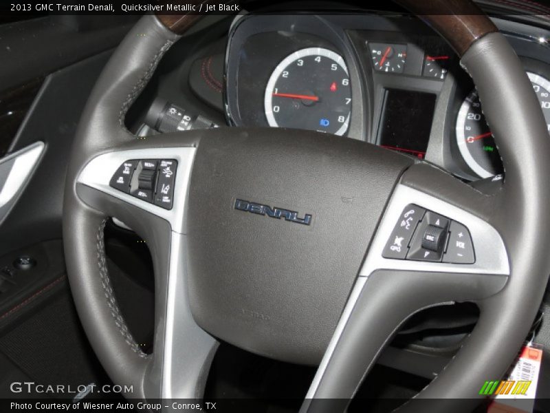 Quicksilver Metallic / Jet Black 2013 GMC Terrain Denali