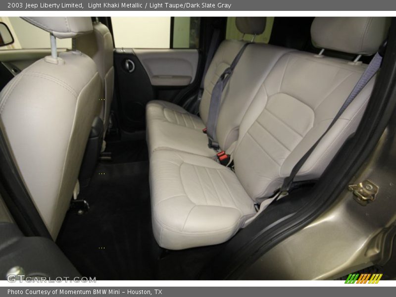 Light Khaki Metallic / Light Taupe/Dark Slate Gray 2003 Jeep Liberty Limited