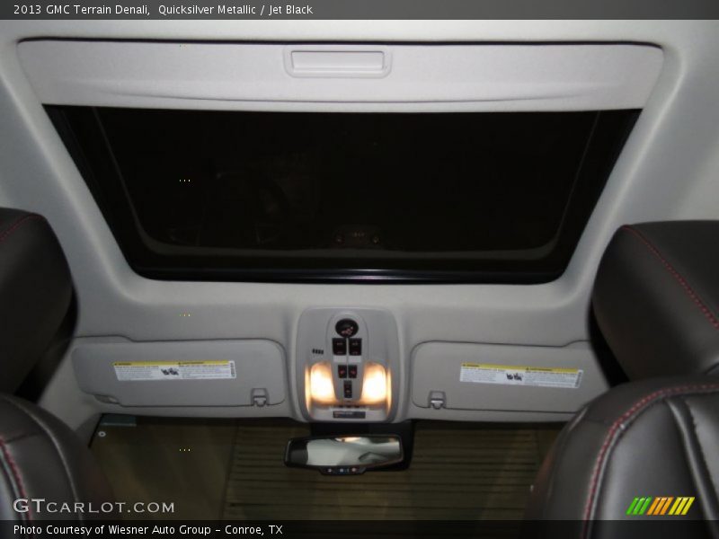 Quicksilver Metallic / Jet Black 2013 GMC Terrain Denali