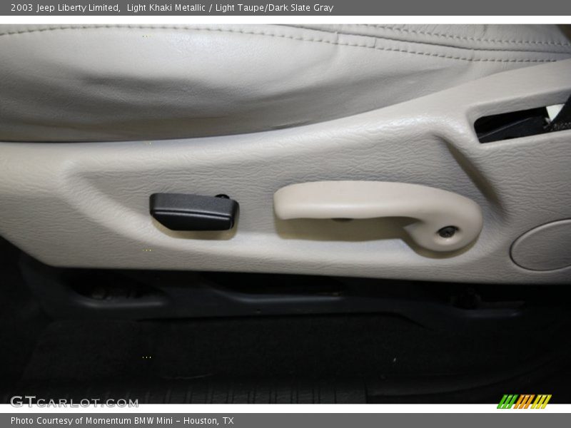 Light Khaki Metallic / Light Taupe/Dark Slate Gray 2003 Jeep Liberty Limited