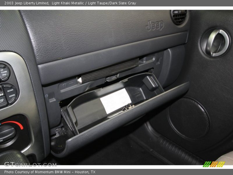Light Khaki Metallic / Light Taupe/Dark Slate Gray 2003 Jeep Liberty Limited