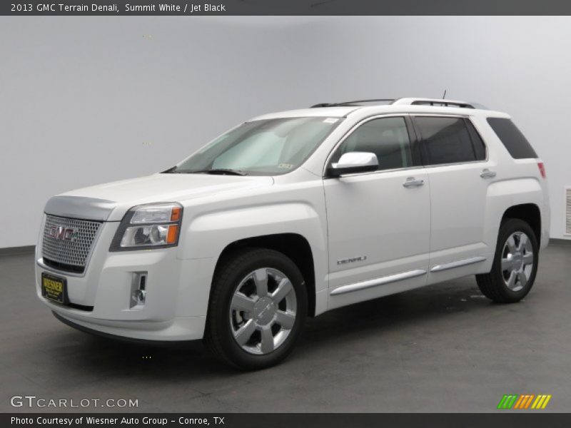 Summit White / Jet Black 2013 GMC Terrain Denali