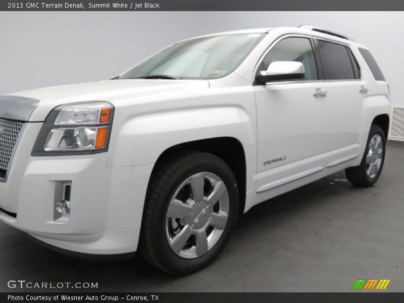 Summit White / Jet Black 2013 GMC Terrain Denali