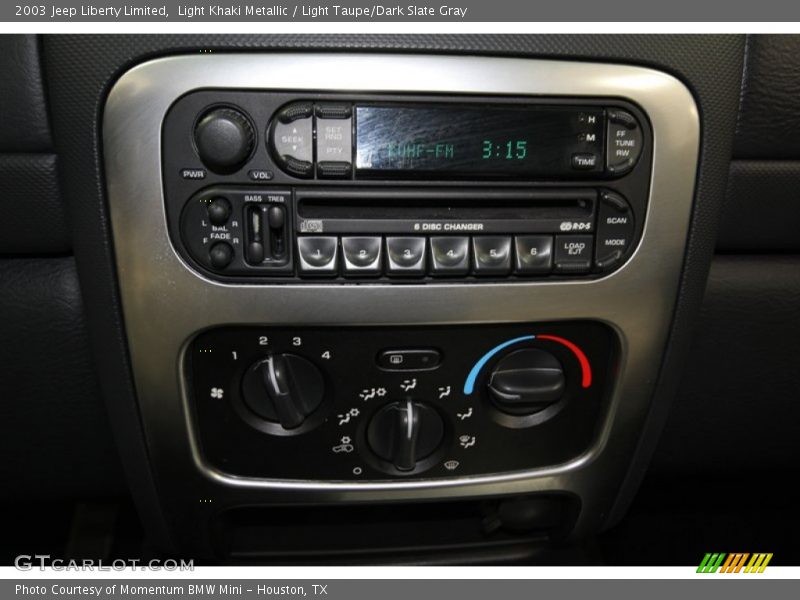 Light Khaki Metallic / Light Taupe/Dark Slate Gray 2003 Jeep Liberty Limited