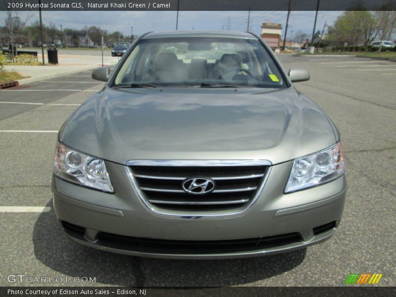 Natural Khaki Green / Camel 2009 Hyundai Sonata GLS
