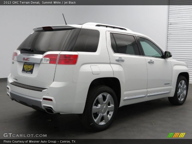 Summit White / Jet Black 2013 GMC Terrain Denali