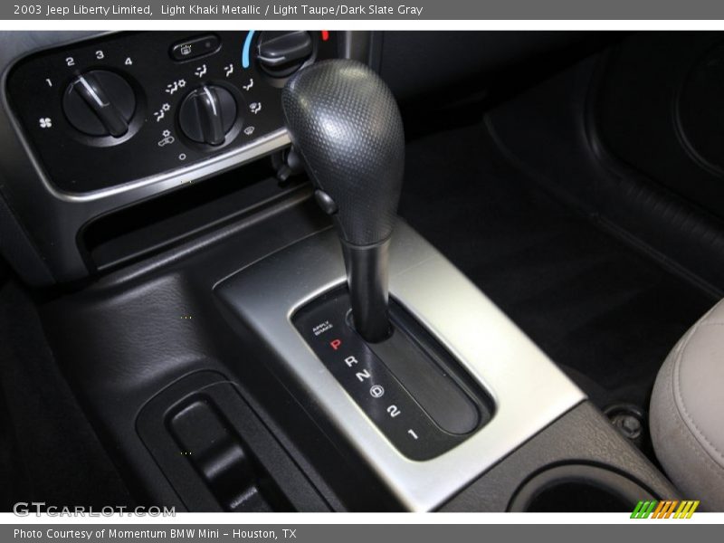 Light Khaki Metallic / Light Taupe/Dark Slate Gray 2003 Jeep Liberty Limited