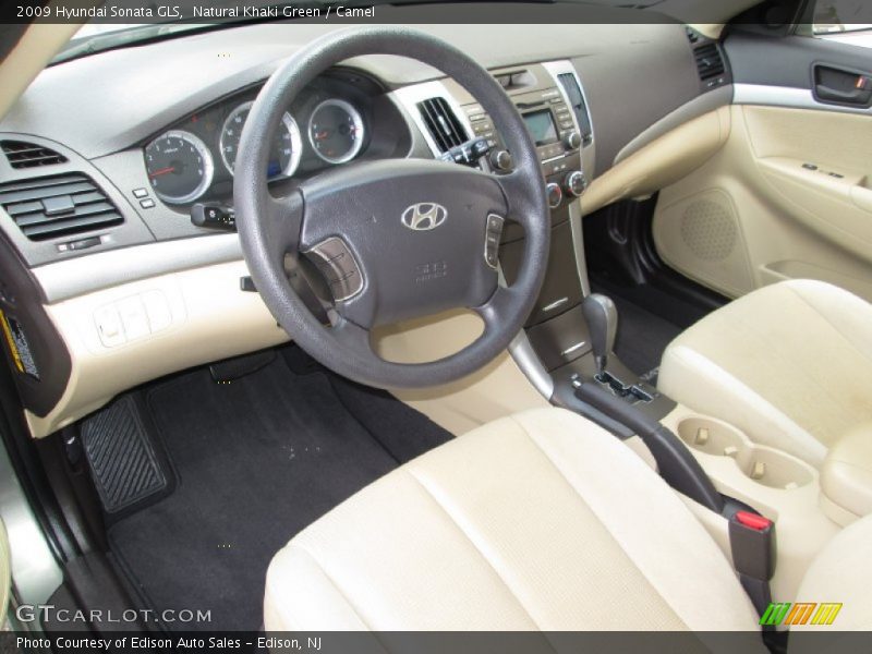 Camel Interior - 2009 Sonata GLS 