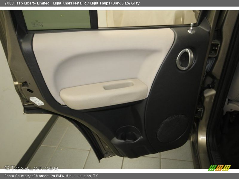 Light Khaki Metallic / Light Taupe/Dark Slate Gray 2003 Jeep Liberty Limited