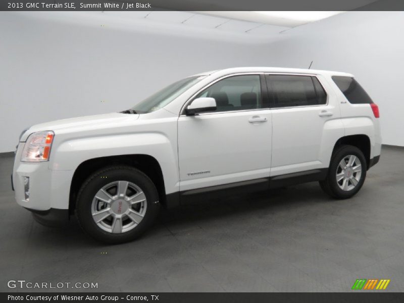 Summit White / Jet Black 2013 GMC Terrain SLE