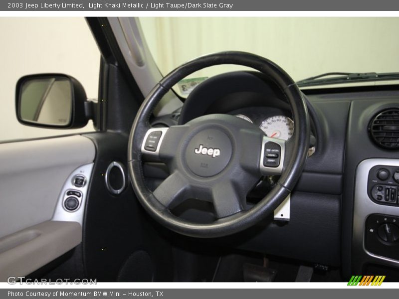 Light Khaki Metallic / Light Taupe/Dark Slate Gray 2003 Jeep Liberty Limited