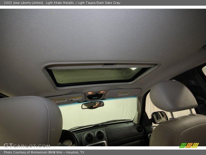 Light Khaki Metallic / Light Taupe/Dark Slate Gray 2003 Jeep Liberty Limited