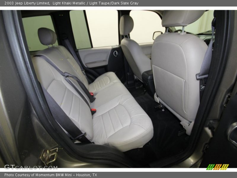 Light Khaki Metallic / Light Taupe/Dark Slate Gray 2003 Jeep Liberty Limited