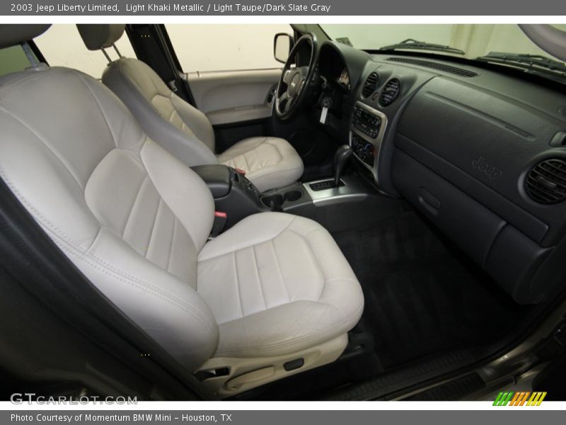 Light Khaki Metallic / Light Taupe/Dark Slate Gray 2003 Jeep Liberty Limited